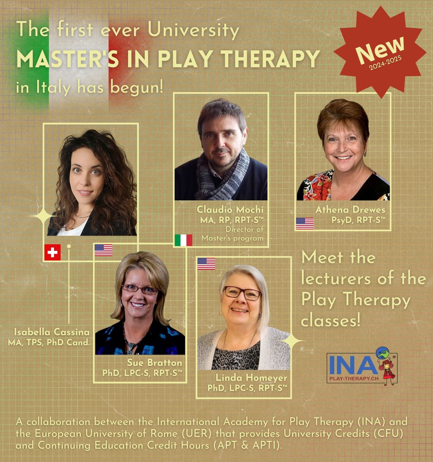 docenti master in play therapy