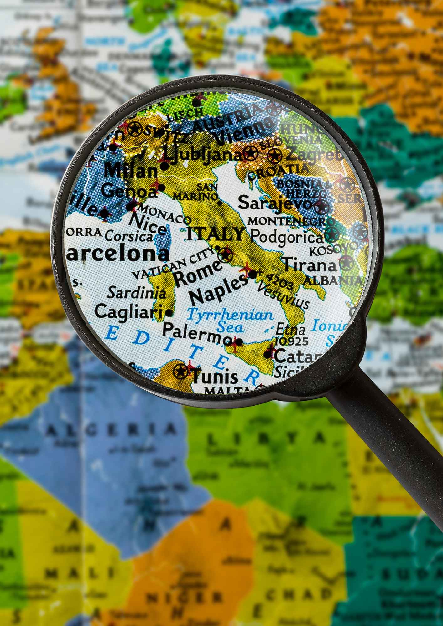 cartina italia